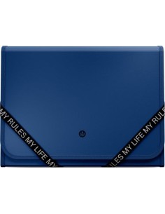 Carpeta fuelle fº polipropileno my rules 13 departamentos azul oscur